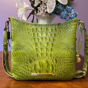 💚 💚 NWOT Brahmin Moss Green Jody Crossbody Bag